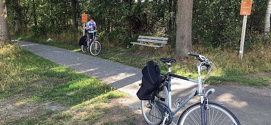 Fietsonderbroek voor fietstochten.